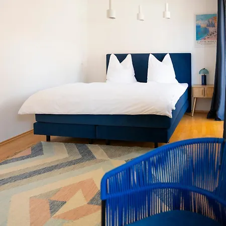 Apartamento Blauwal - W14, Zentral In Bahnhofsnaehe, Balkon, Kueche Ulm